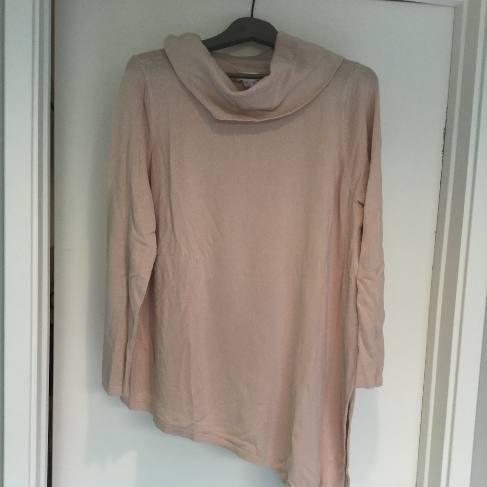 Venus Asymmetrical Lightweight Turtleneck Sweater